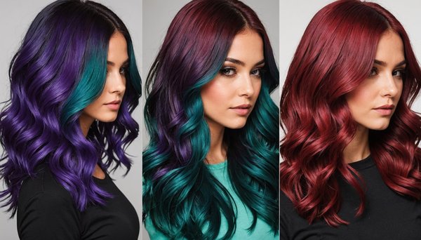 Coloration semi-permanente : osez des couleurs audacieuses !